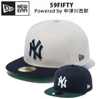 ニューエラ 中津川吾郎 ディレクション キャップ 59FIFTY NY ヤンキース NEW ERA 大リーグ MLB ブランド 大きいサイズ 5950 GORO NAKATSUGAWA MIN-NANO