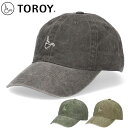 トロイ TOROY キャップ ロゴキャップ 帽子 サイズ調節可能 メンズ レディース ユニセックス ブランド ローキャップ ベースボールキャップ シニア 高齢者...