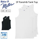 ロバート ピー ミラー 3P 3枚組 タンクトップ クルーネック Robert P. Miller コットン メンズ レディース ブランド おしゃれ シンプル ...