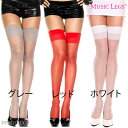 ストッキング シアー タイハイ ニーハイ サイハイ MUSICLEGS ミュージックレッグス ML4101 セクシーランジェリー セクシー下着 セクシー ランジェリー sexy lingerie SEXY レディース あす楽 2