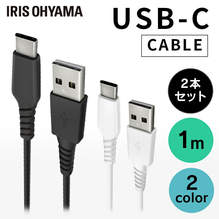 2ĥåȡ  ֥ C USB-C֥ 1m ICAC-A10 2USB֥ ֥̿  ǡ̿...