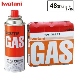 カセットボンベ イワタニ 48本セット CB-250ORカセットガス カセットガスボンベ ボンベ アウトドア キャンプ キャンプ用品 アウトドアグッズ まとめ買い 防災 防災グッズ 防災用品 災害 備蓄 台風 停電 Iwatani 岩谷産業【D】 送料無料[2301] あす楽