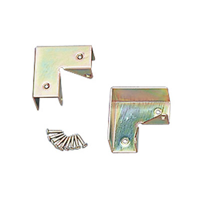 ボード用金具L字キャップ Z-18LC【2個セット】幅4.5×奥行4.5×高さ2.6【アイリスオーヤマ】【結合パーツ】【木材】【板】【組立/日曜大工】【工具/作業用品/機械/大工/現場】