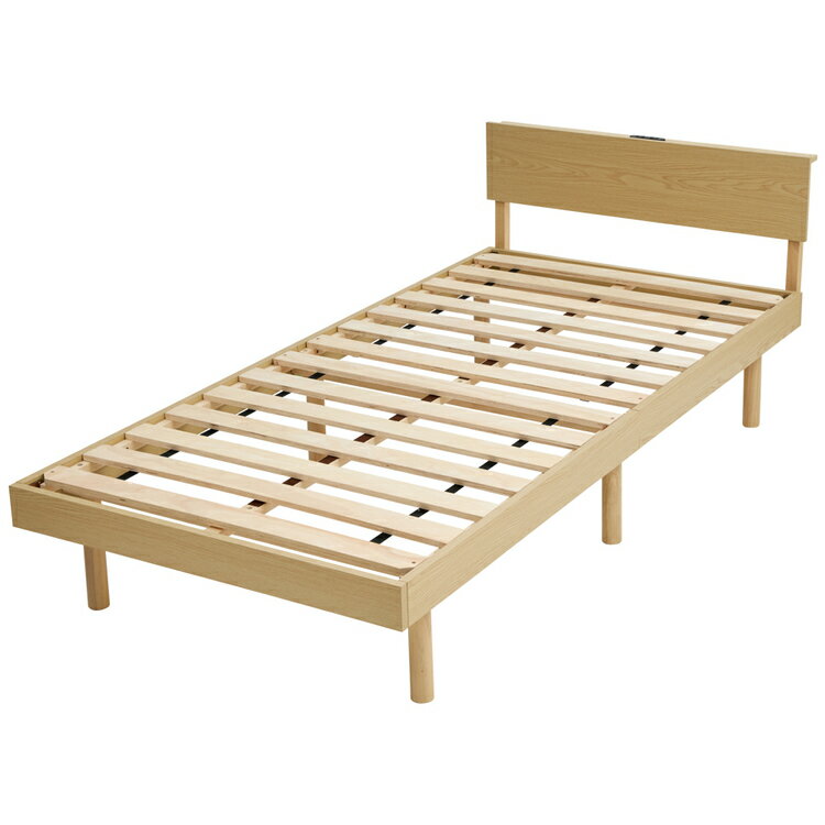 ベットフレーム セミシングル SSサイズ フレームのみ フレームのみ セミシングル ショート ベッド 幅90cm ショート丈 収納