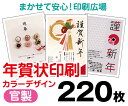 【年賀状印刷】【2019年亥】【220枚】【年賀はがき】【フ...