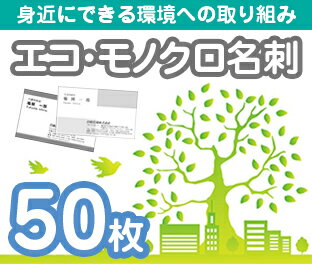 「名刺を利用したSDGs活動」身近にできる環境への取り組み！エコ用紙をおすすめしています。当店で販売しているテンプレート名刺（シンプル名刺、クール名刺、キュート・ポップ名刺、花名刺）からデザイン・書体をお選び頂き、お客様ご入力の内容の名刺をエコ用紙を使用して作成する商品となります。