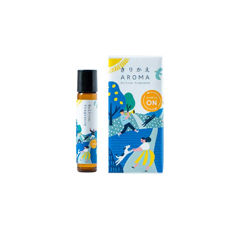 生活の木 きりかえアロマ シャキッとオン ロールオンフレグランス 6ml