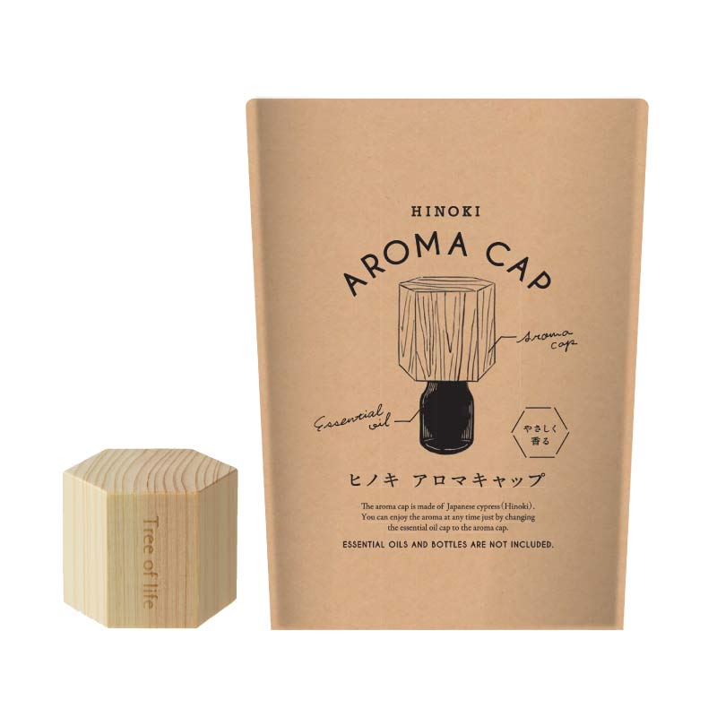 生活の木 Hinokiアロマキャップ 六角形のサムネイル