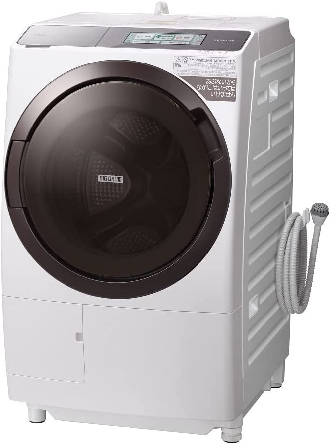 日立 ドラム式洗濯乾燥機 洗濯11kg/乾燥6kg フロストホワイト ビッグドラム BD-STX110GL W 左開き 送料無料(※一部地域を除く)