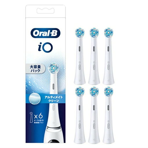 ブラウン IORBCW-6EL アルティメイト 替ブラシ6本 Oral-B ブラック IORBCW6EL 送料無料(※一部地域を除く) ブラウン IORBCW-6EL アルティメイト 替ブラシ6本 Oral-B ブラック IORBCW6EL 送料無料(※一部地域を除く)