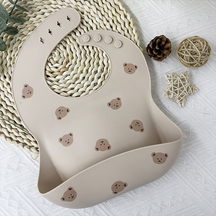 【2点購入で20%OFF！】★まとめ割り★シリコンビブ スタイ シリコンスタイ 食べこぼし お食事エプロン キ..