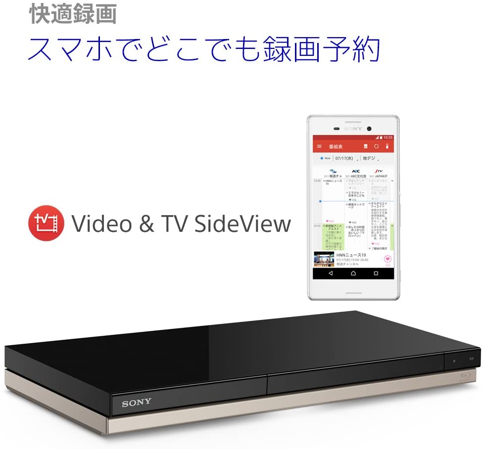ソニー ブルーレイディスク Dvdレコーダー 500gb 2チューナー 2番組同時録画 外付けhdd対応 無線lan内蔵モデル z Zw550 送料無料 Insert