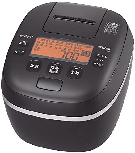 タイガー魔法瓶 TIGER 圧力IHジャー炊飯器 炊きたて [5.5合炊き] ご泡火ほうび炊き ミネラルブラック JPI-G100(KL) 送料無料　（※一部地域を除く）のサムネイル