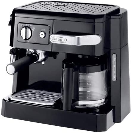 DeLonghi　デロンギ　 コンビコーヒーメーカー ブラック BCO410J-B 9-10カップ 送料無料(一部地域を除く)