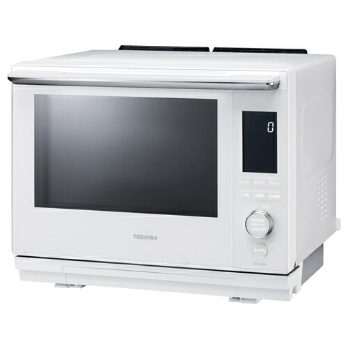 TOSHIBA 東芝過熱水蒸気オーブンレンジ 石窯ドーム 30L グランホワイト ER-YD3000 ...