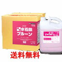 ミッケル化学 薬用水石鹸プルーン 18L BIB 送料無料