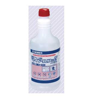 ニチネン マイアルファ75 1L×12本（付替用）【送料無料】業務用アルコール除菌剤 ノロウイルス対策