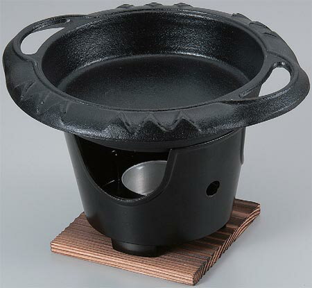 すき焼き鍋　黒