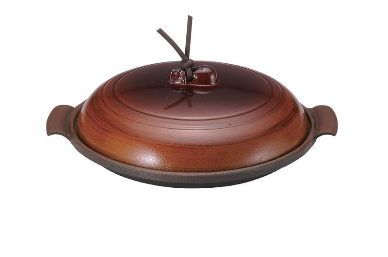 アルミ丸陶板　刷毛16cm　浅型