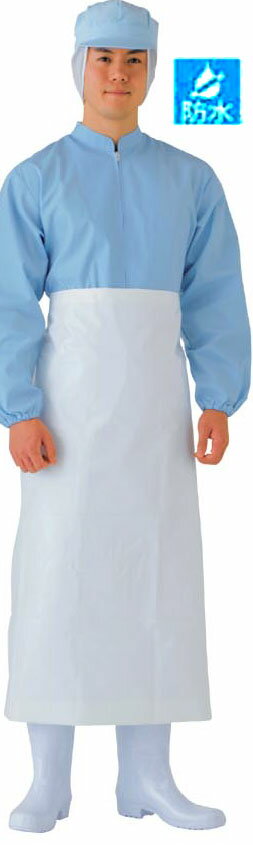 サカノ繊維　合成ゴム前掛け　SF 550-2 ソフト腰下前掛 M-3L