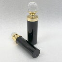 クリスタルステラー スワロフスキー印鑑(直径15mm×長さ約60mm) 黒水牛 印鑑 はんこ ハンコ プレゼント お祝い 贈答品 贈り物 認印 銀行印 実印
