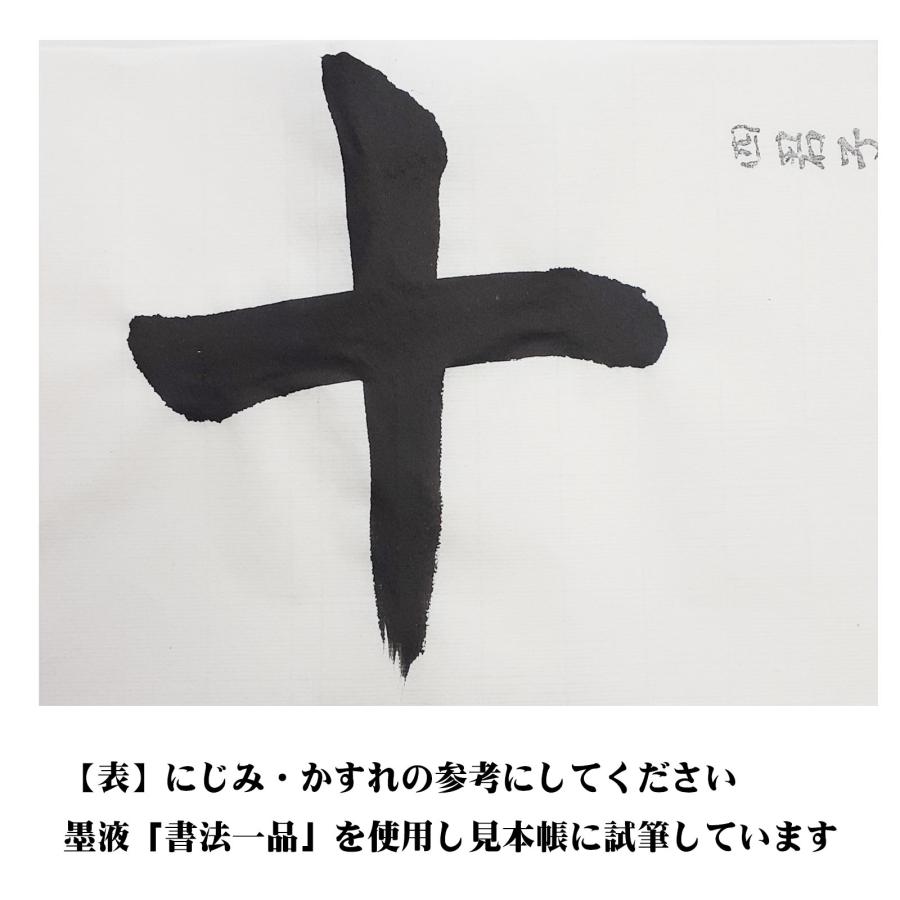 手漉画仙紙「四君子」半切20枚パック入り　条幅紙　書道用紙　書道　習字　作品用画仙紙　清書用画仙紙 2