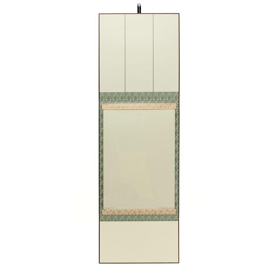 掛け軸たとう 半紙・F4 草 多当紙 半紙用多当紙 半紙用簡易掛け軸 半紙掛け軸 簡易掛け軸 谷口松雄堂 わがみ小路