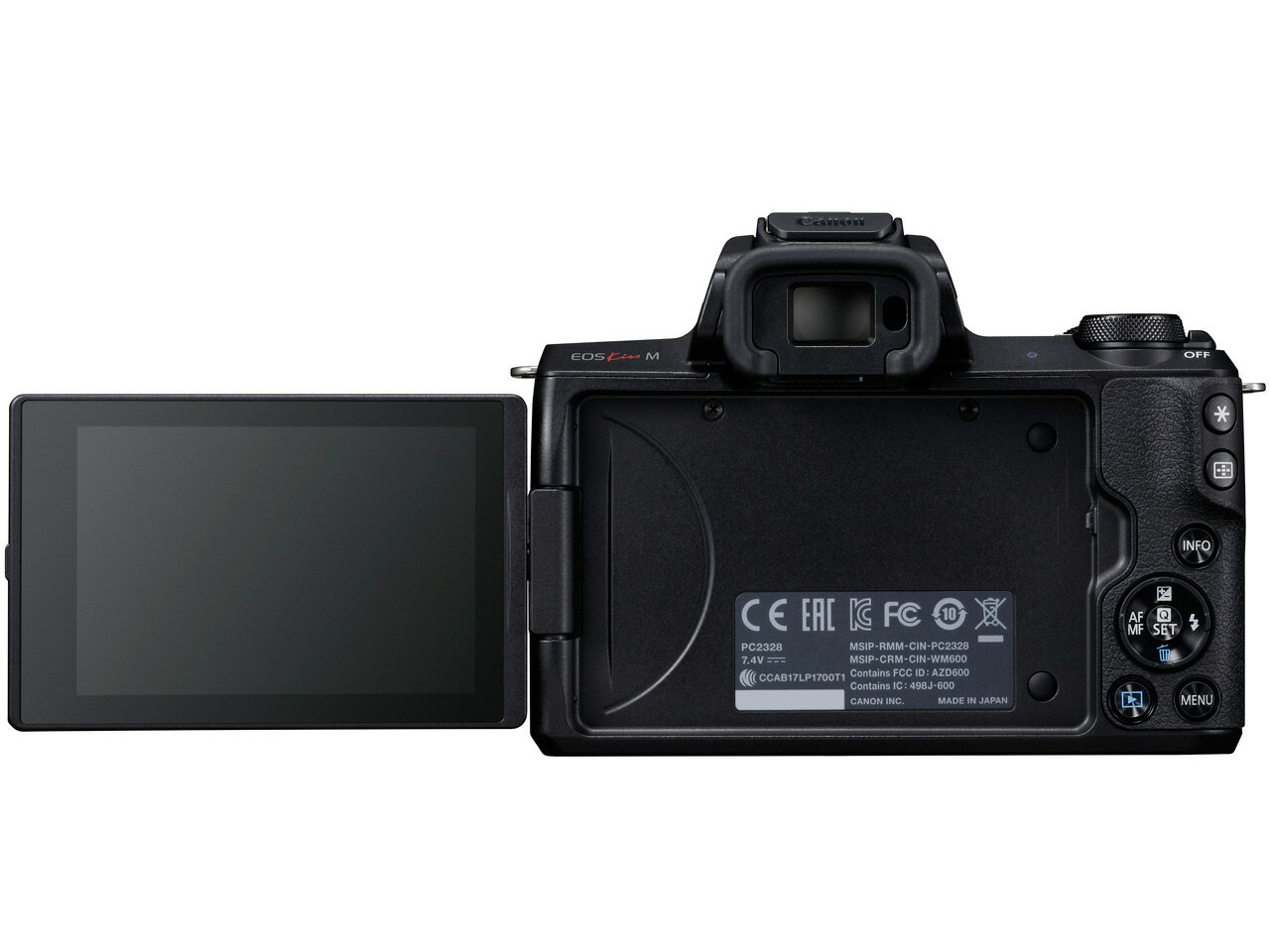 買取安い店 Canon EOS キャノン BK ボディ M KISS デジタルカメラ