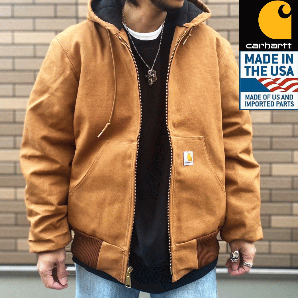 楽天市場】carhartt アクティブジャケット made in usaの通販