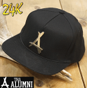 Tha Alumni Clothing アルムナイ クロージング 24K SNAPBACK 24K スナップバック ユニセックス フリーサイズ