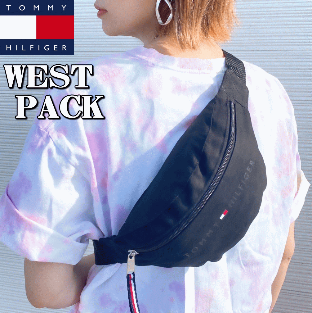 Rakuten - 【女性にオススメ】 Tommy Hilfiger トミー ヒルフィガー JACKSON FANNY PACK ショルダーバッグ ウエストバッグ 69J2476 【米国モデル・日本未発売】
