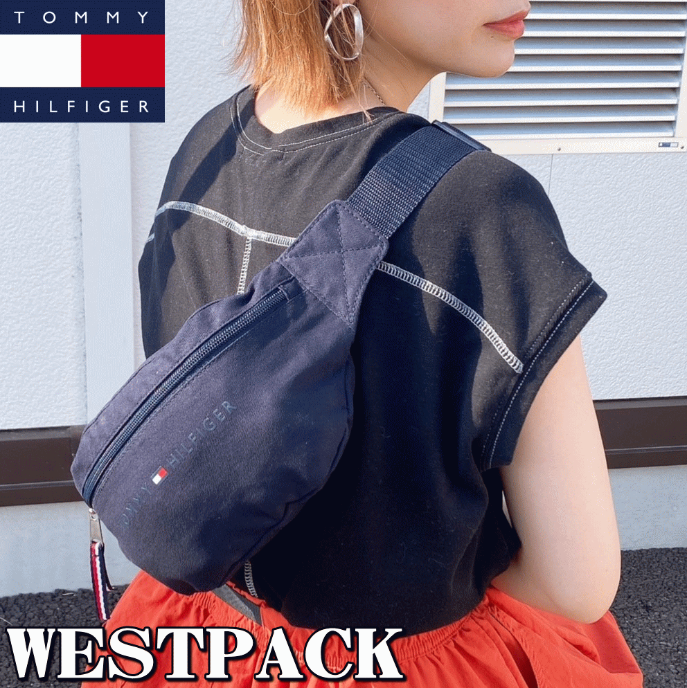 Rakuten - 【女性にオススメ】 Tommy Hilfiger トミー ヒルフィガー JACKSON FANNY PACK ショルダーバッグ ウエストバッグ 69J2476 【米国モデル・日本未発売】