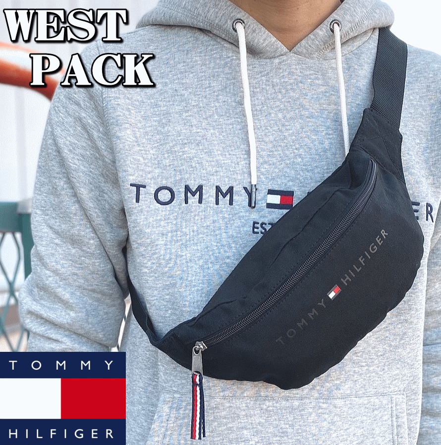 Rakuten - 【米国モデル・日本未発売】 Tommy Hilfiger トミー ヒルフィガー JACKSON FANNY PACK ショルダーバッグ ウエストバッグ 69J2476