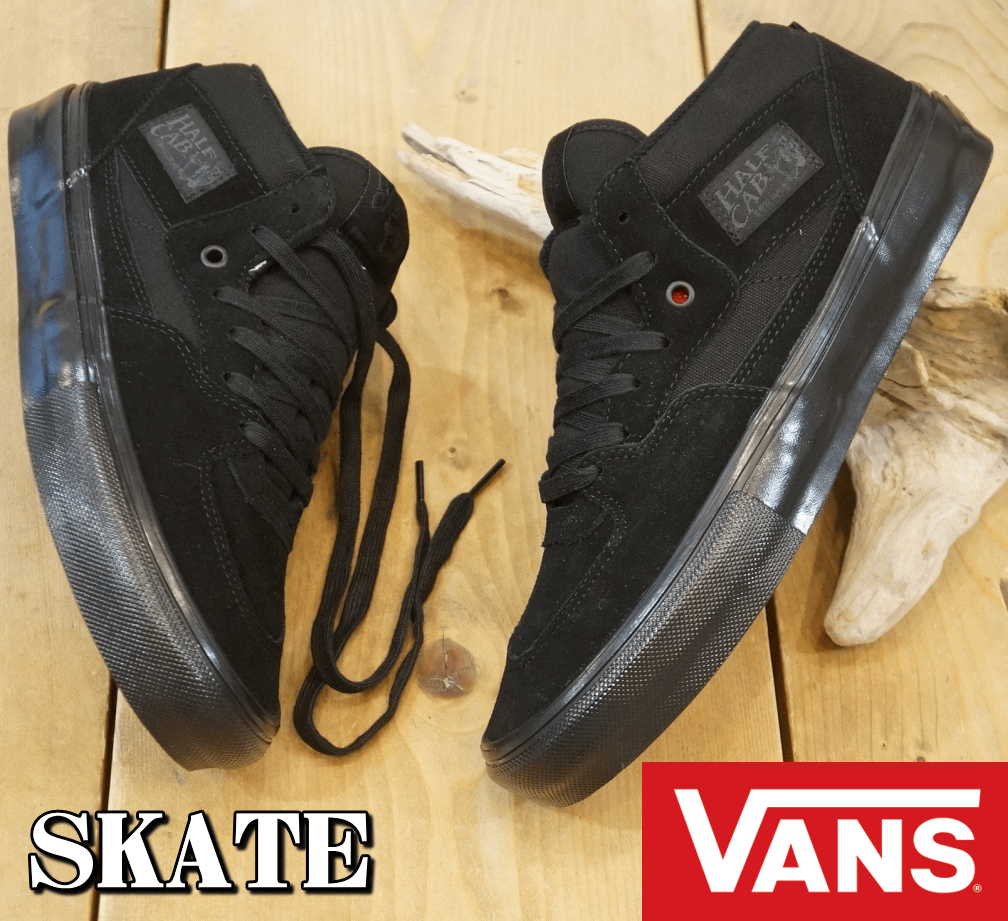 【価格見直しました】 VANS バンズ SKATE HALF CAB スケート ハーフキャブ VN0A5FCDBKA USA企画 米国モデル