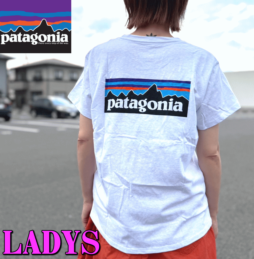  PATAGONIA パタゴニア Womens P-6 Logo Short Sleeve T-shirts ロゴ Tシャツ 37567