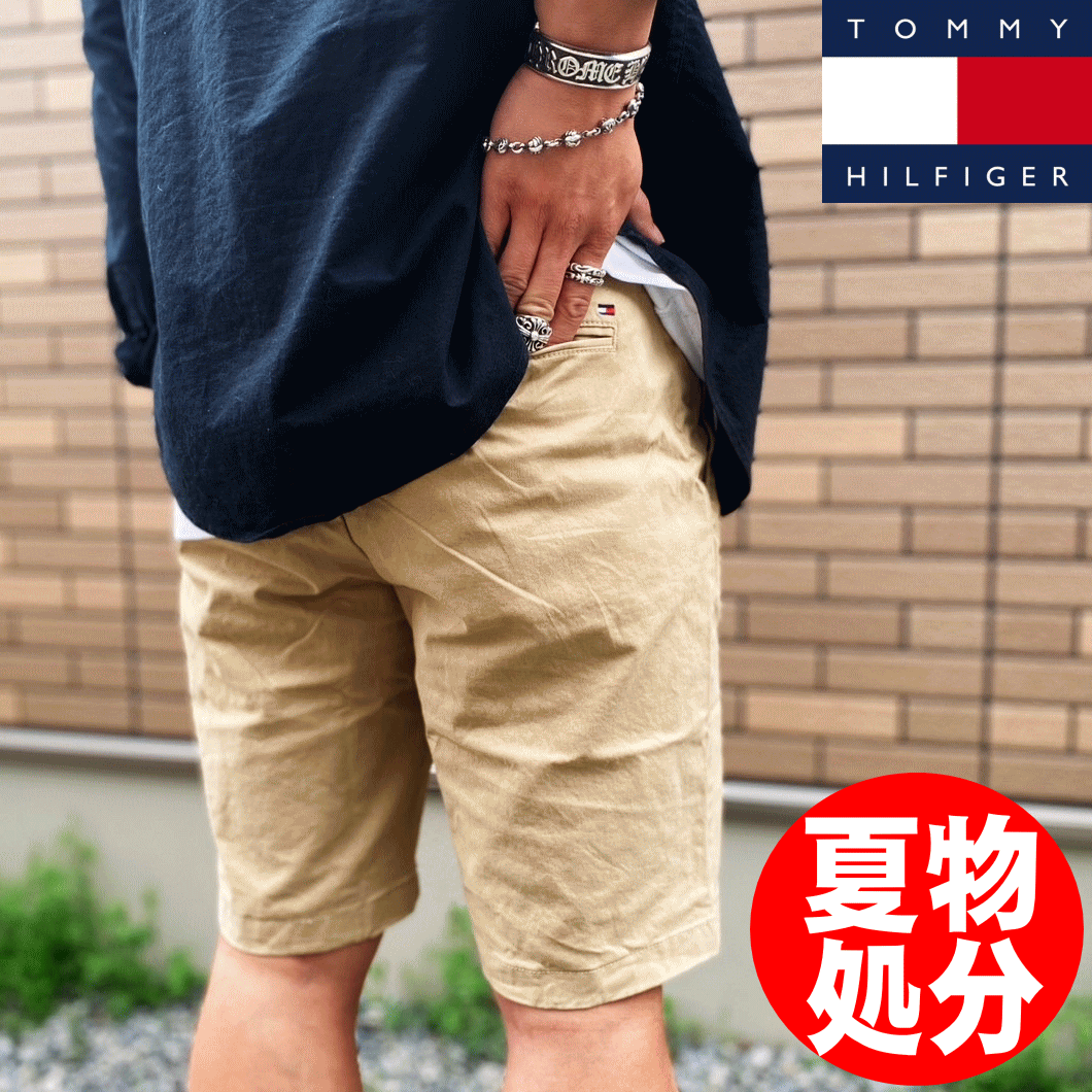 【夏物処分】 【日本未発売】 Tommy Hilfiger トミー ヒルフィガー CHINO SHORT PANTS チノ ショートパンツ 78C2200 2023年夏・新作モデル