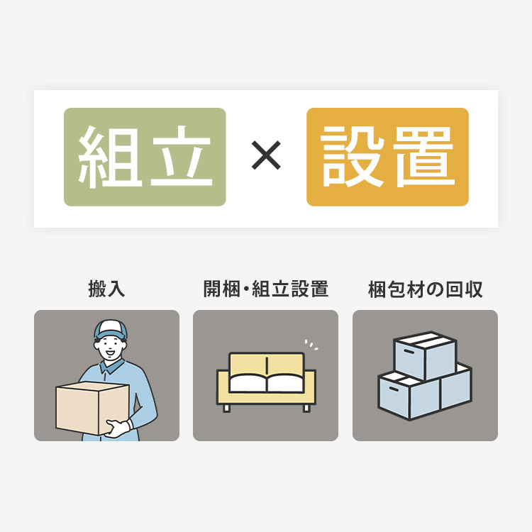 家具組立サービス設置券（40分）