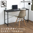 机 パソコンデスク シンプル ベーシックデスク PBDK1240デスク 120 作業デスク PCデスク ワークデスク 学習机 テーブル オフィス リモート 書斎...