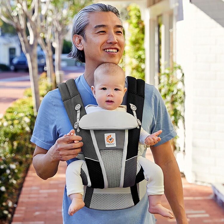 抱っこ紐 エルゴベビー だっこひも EBC OMNI Breeze/ CREGBCZ360Pベビー オムニブリーズ ベビーキャリア Ergo プレゼント ギフト 通気性 機能性 ダッドウェイ キャメルブラウン クリームフラワーレース グレーパッチワーク ナチュラルベージュ