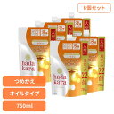 【6個セット】hadakara(ハダカラ)ボディソープ オイルインタイプピュアローズの香り つめかえ用大型サイズ 00634ライオン スキンケア 浴用 ハダカラ ボディソープ オイルインタイプ ピュアローズ 大型サイズ 詰め替え LION LION
