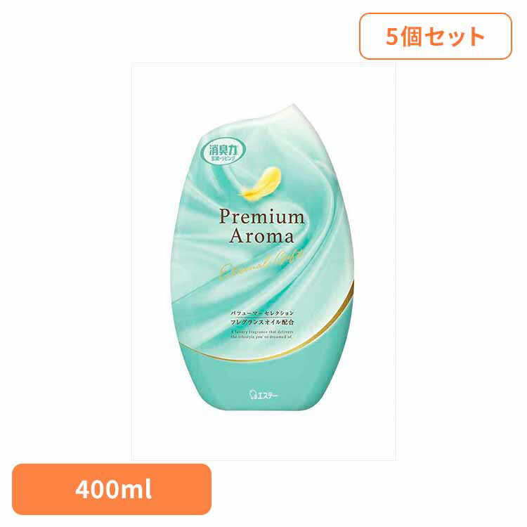 【5個セット】お部屋の消臭力 プレミアムアロマ エターナルギフト 400ml 50166 お部屋の消臭力PA 芳香消臭 部屋用 エステー Premium Aroma リビング用 エターナルギフト 消臭力 消臭 まとめ買い(3)