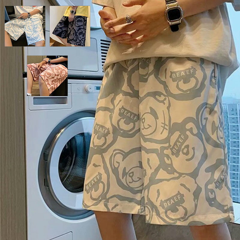 【ブラックフライデー最大2000円OFF】ビーチパンツ ハーフパンツ 男の子 メンズ ゆったり ショートパン..