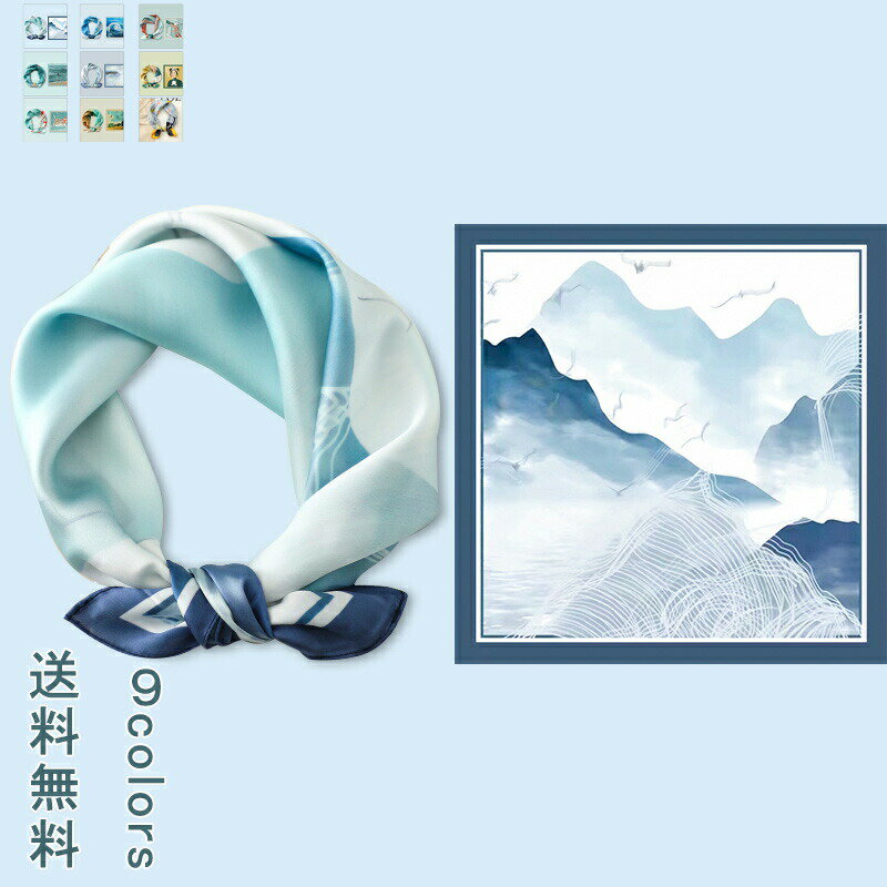 スカーフ ストール ポリエステル 油絵 小判 レディース ファッション 巻きやすい 綺麗 個性的 高級感 柔軟 肌触り ソ…