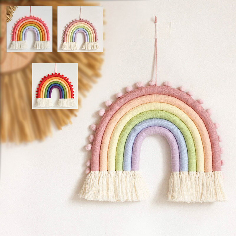 【ブラックフライデー最大2000円OFF】つるし飾り 鈴 虹色 可愛い おしゃれ 置物 お飾り 手作り　厄除け..