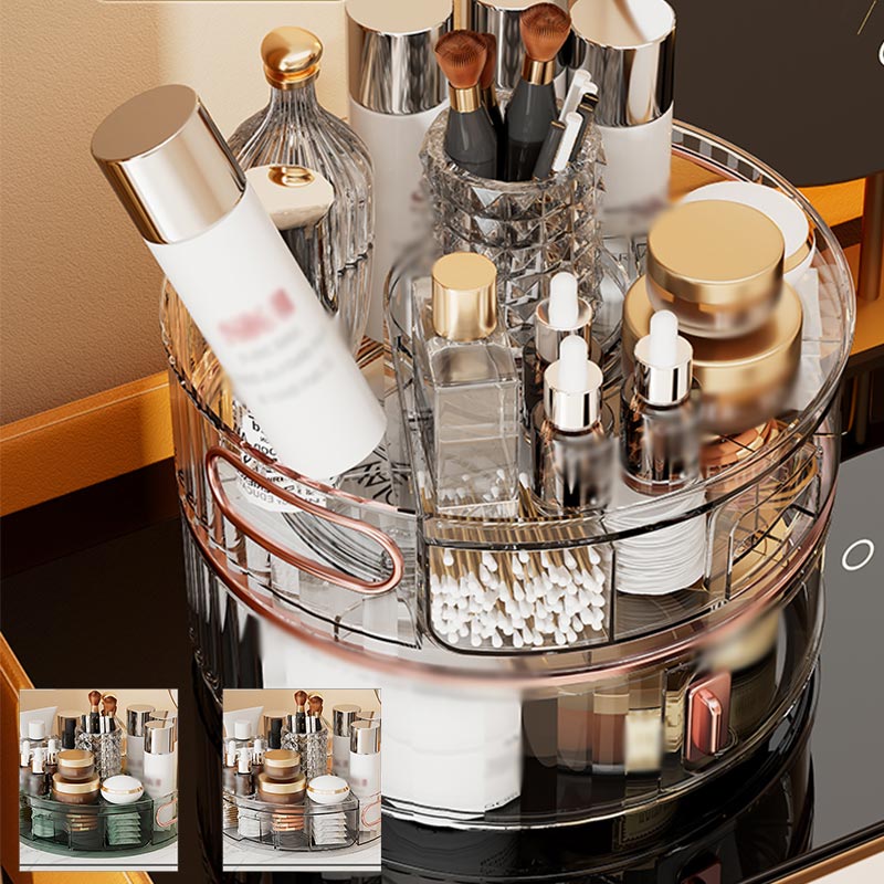 【ブラックフライデー最大2000円OFF】回転トレイ 回転収納 卓上収納 卓上回転トレイ 物置き 小物入れ ..