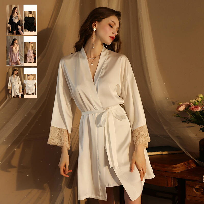 【ブラックフライデー最大2000円OFF】ルームウェア パジャマ 2点セット レディース レース キャミソール 可愛い セクシー 長袖 部屋着 ゆったり おしゃれ 送料無料