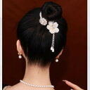 へアクリップ 花 高品質 髪飾り 髪留め バンスクリップ きらきら キラキラ ヘアアクセサリー レディース 大人 女の子 可愛い おしゃれ 誕生日 送料無料