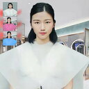 使い捨てヘアカットケープ 透明ヘアカット布 80*80cm 50枚 散髪マント 散髪ケープ 理容ケープ ヘアーエプロン 毛染め用 プロ散髪ケープ 送料無料