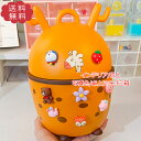 ミニゴミ箱 卓上 インテリア 鹿柄 デスク周り 机上 蓋付き 整理 多機能 収納 小物入れ 小型 捨てやすい 省スペース 車載 洗面所 化粧台 おしゃれ 送料無料(3)