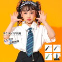 ネクタイ 子供用 キッズ ベビー ヒップホップ 女の子 男の子 ジュニア カッコイイ カラフル ステージ衣装 発表会 ダンス衣装 小物 小道具 おしゃれ 送料無料